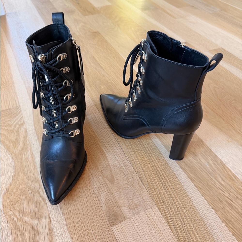 PAIGE Callie Corset Bootie